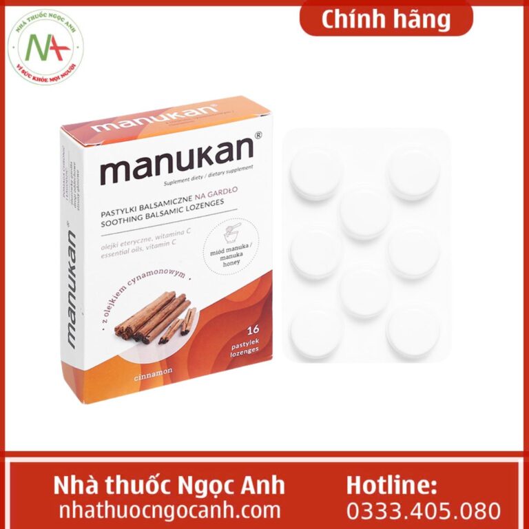 Viên ngậm Manukan Cinnamon