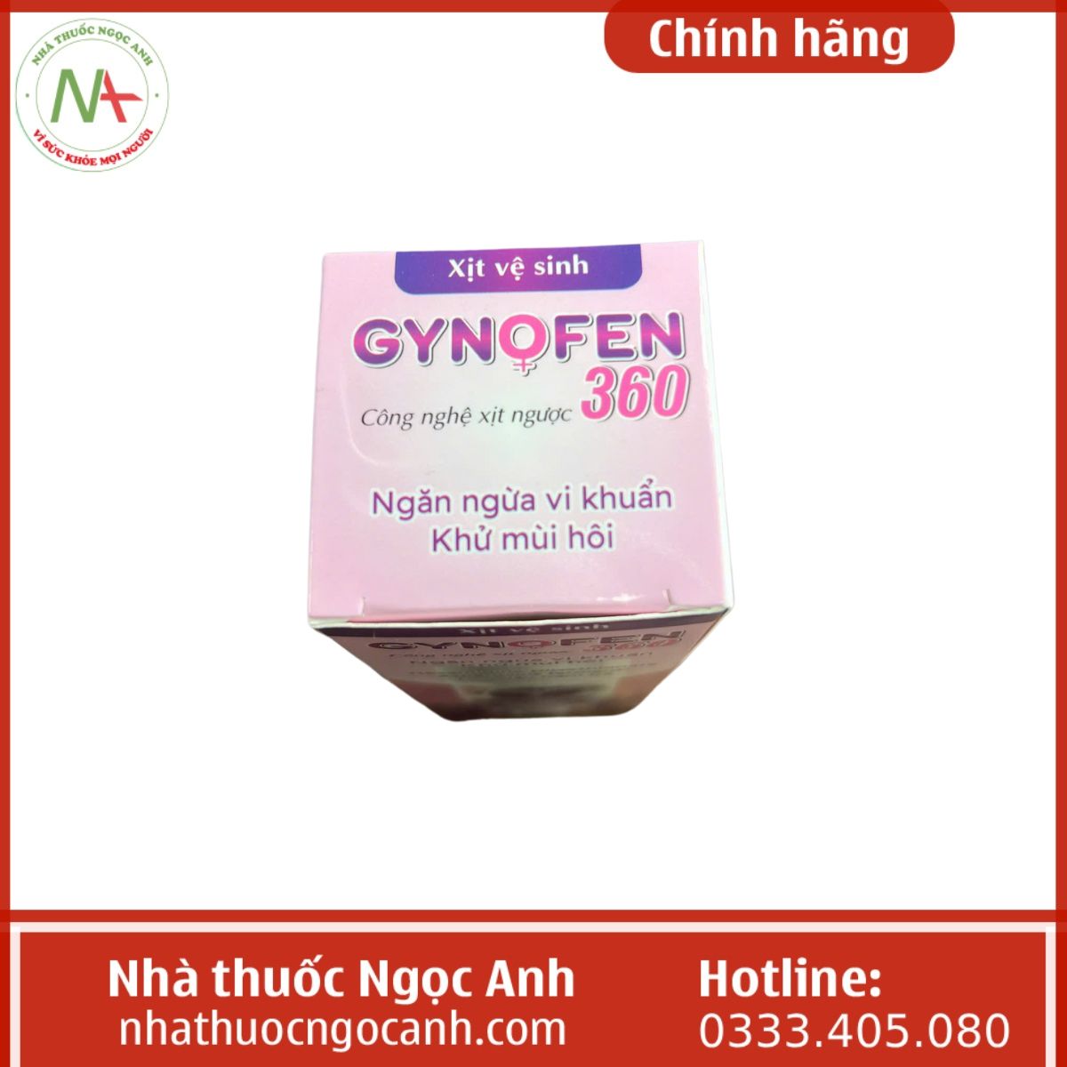 Xịt vệ sinh Gynofen 360