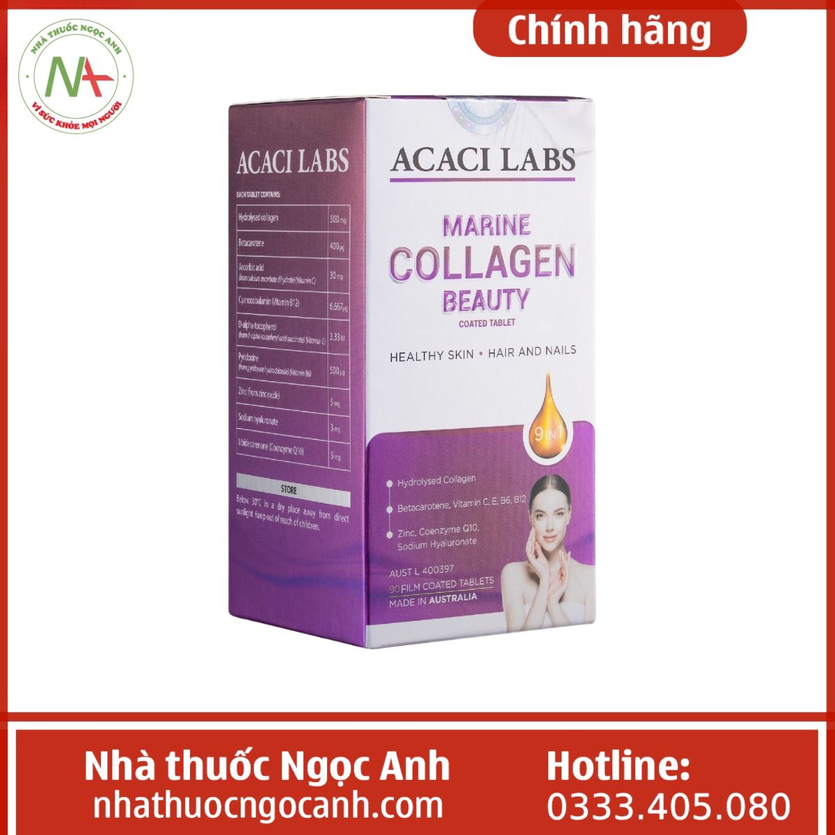 Acaci Labs Marine Collagen Beauty