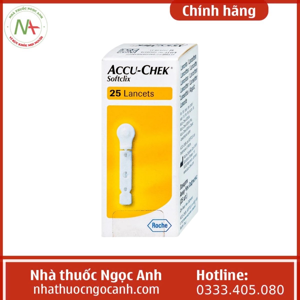 Kim lấy máu Accu-Chek Softclix