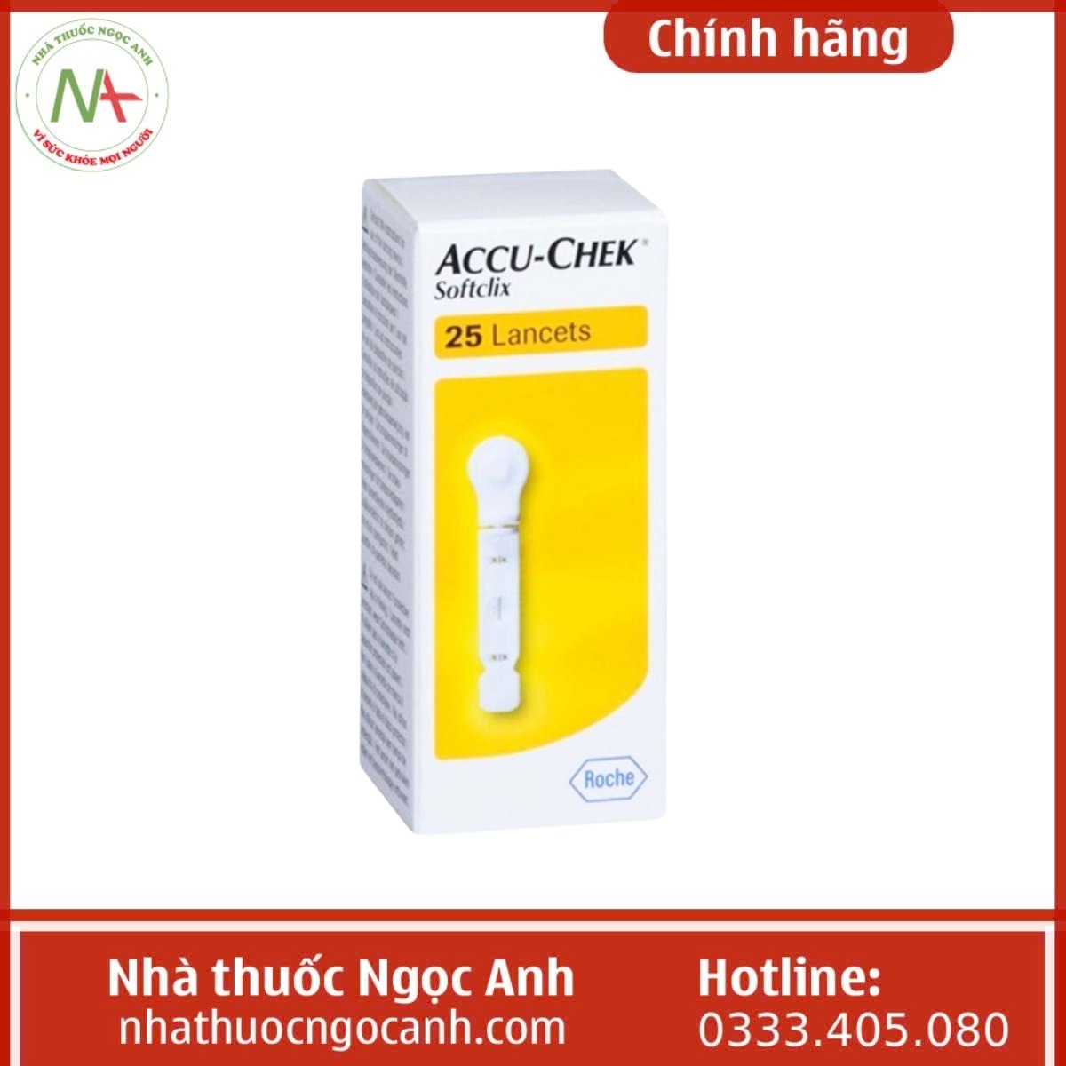 Kim lấy máu Accu-Chek Softclix