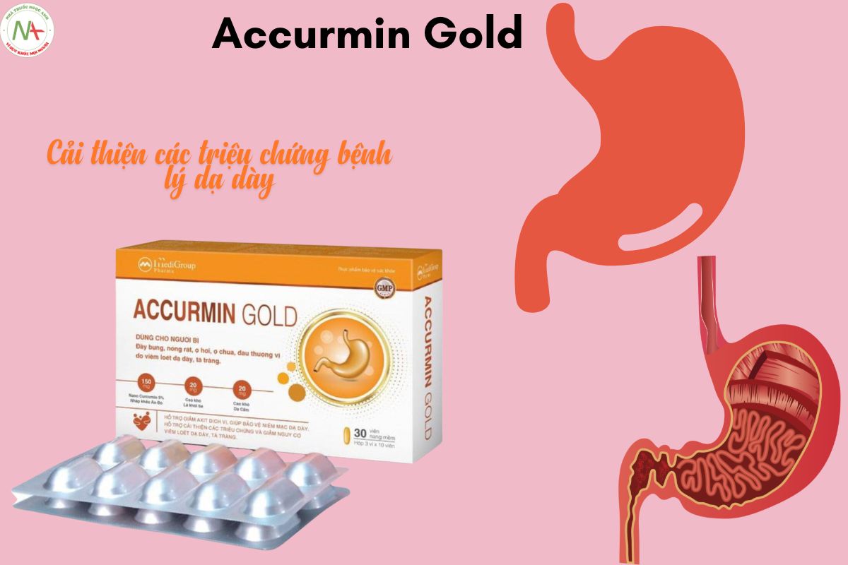 Tác dụng của Accurmin Gold