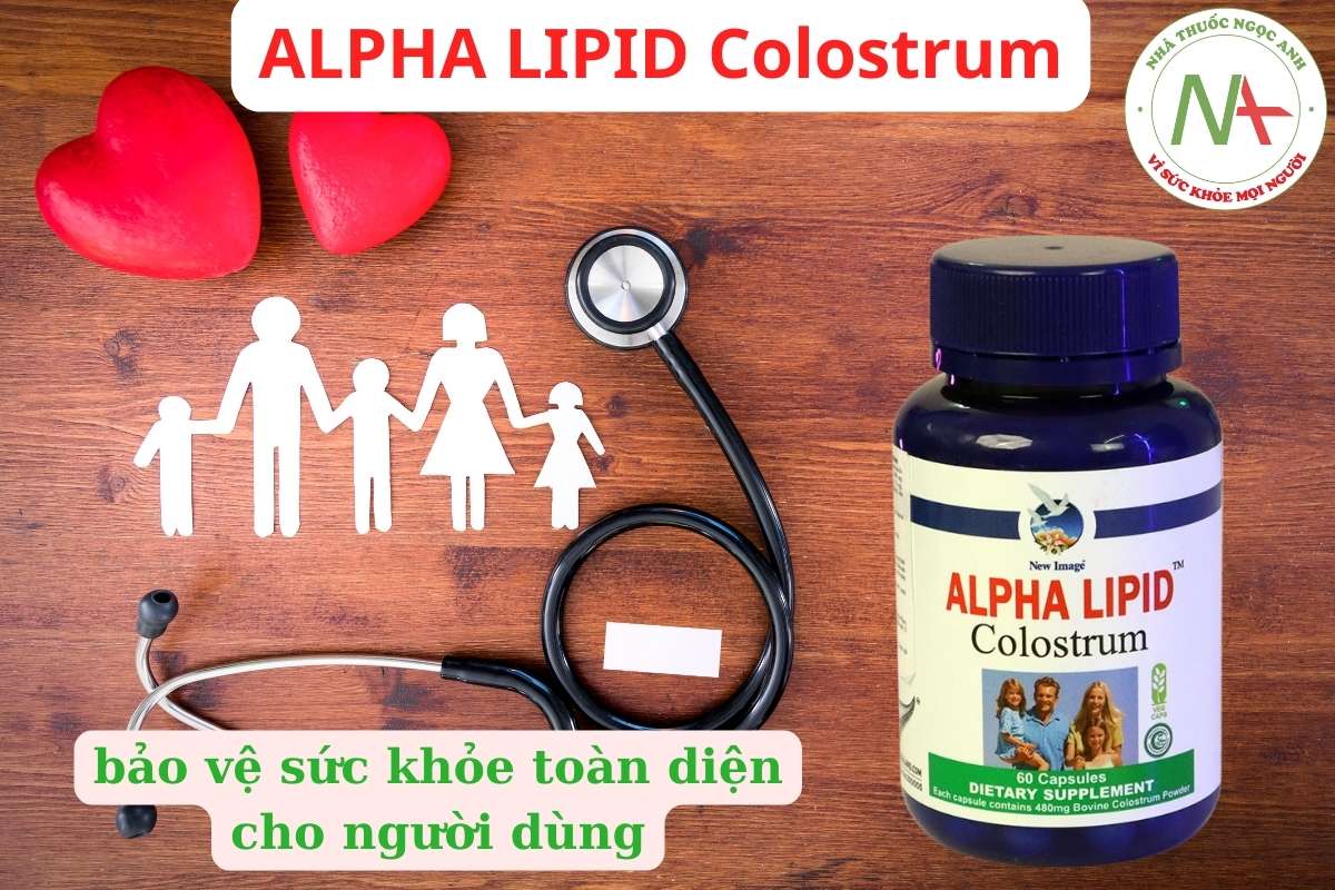 Alpha Lipid Colostrum Capsules tăng cường sức khỏe