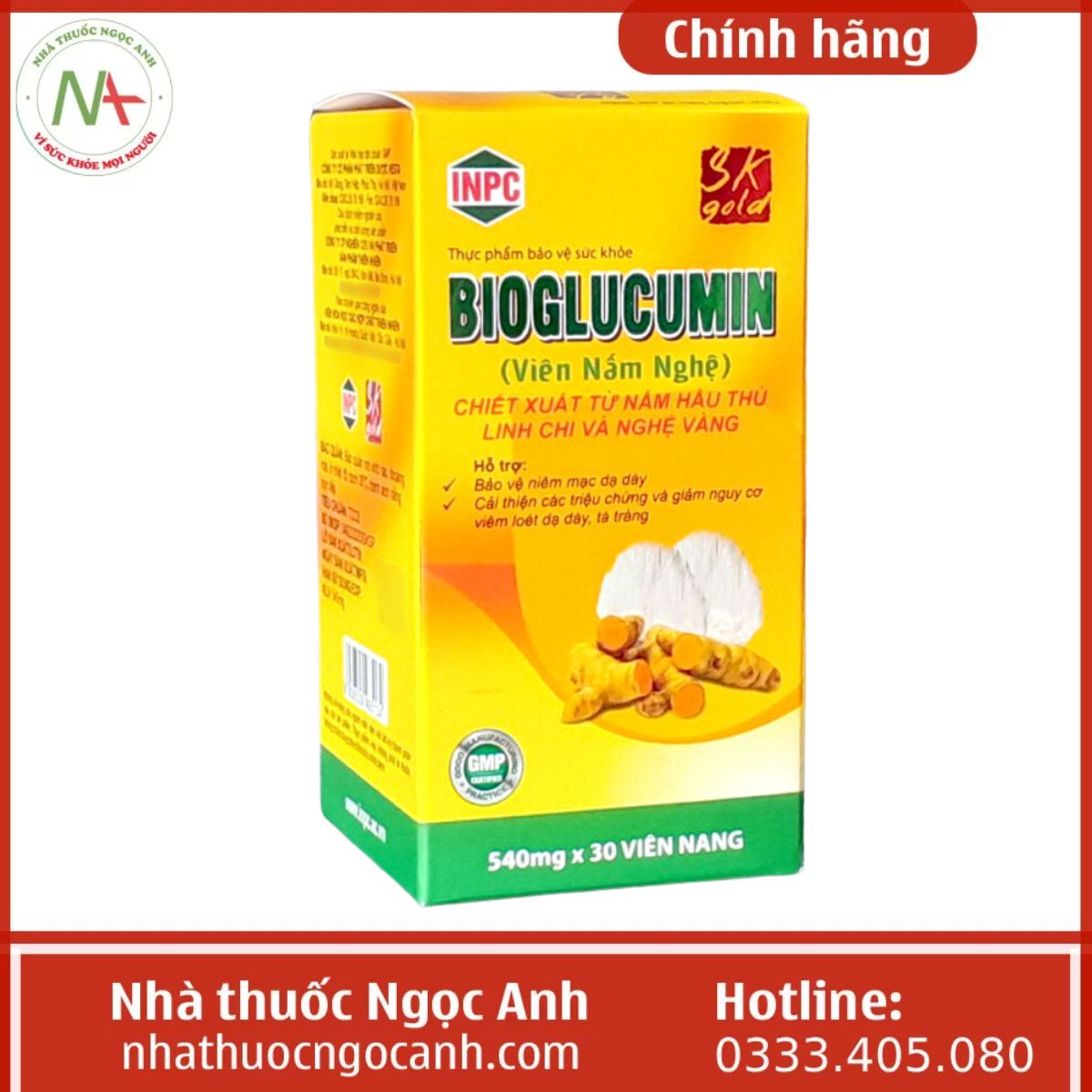 Bioglucumin (Viên nấm nghệ)