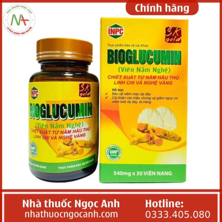 Bioglucumin (Viên nấm nghệ)