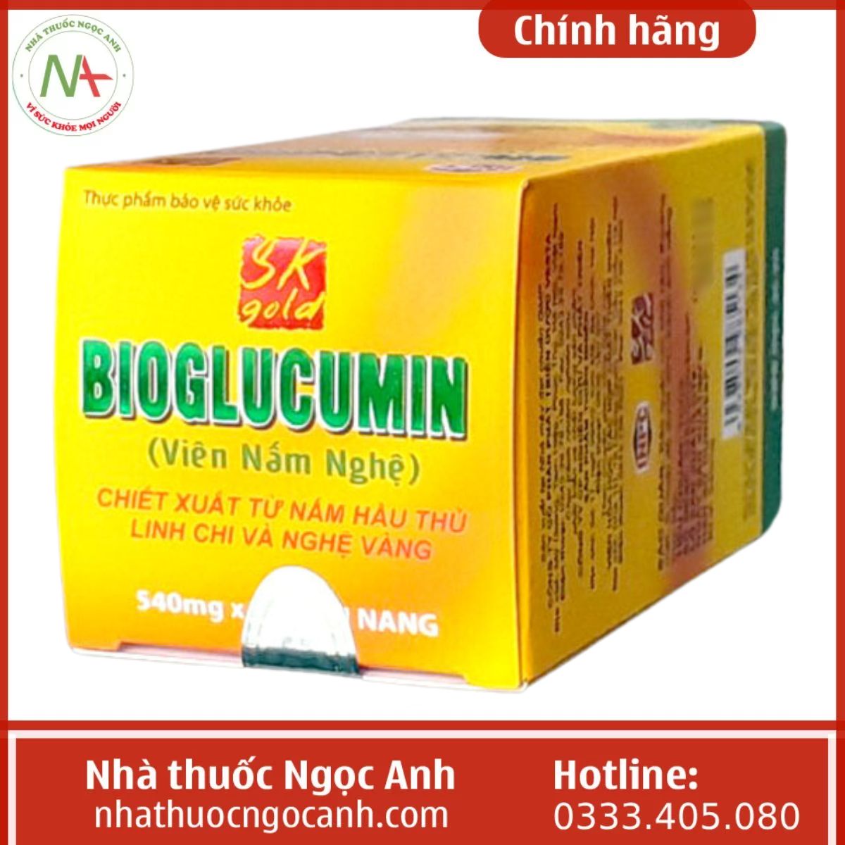 Bioglucumin (Viên nấm nghệ)