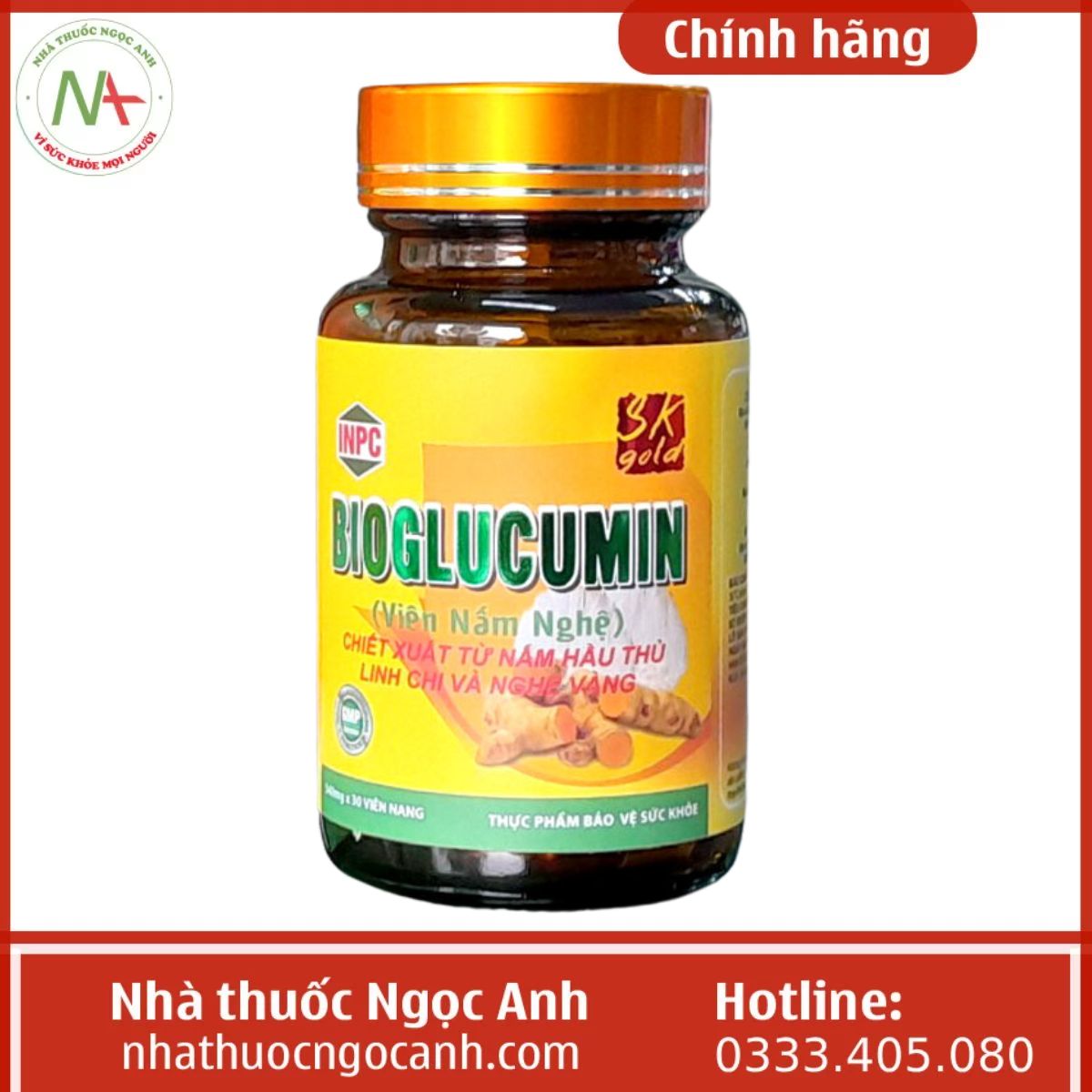 Bioglucumin (Viên nấm nghệ)