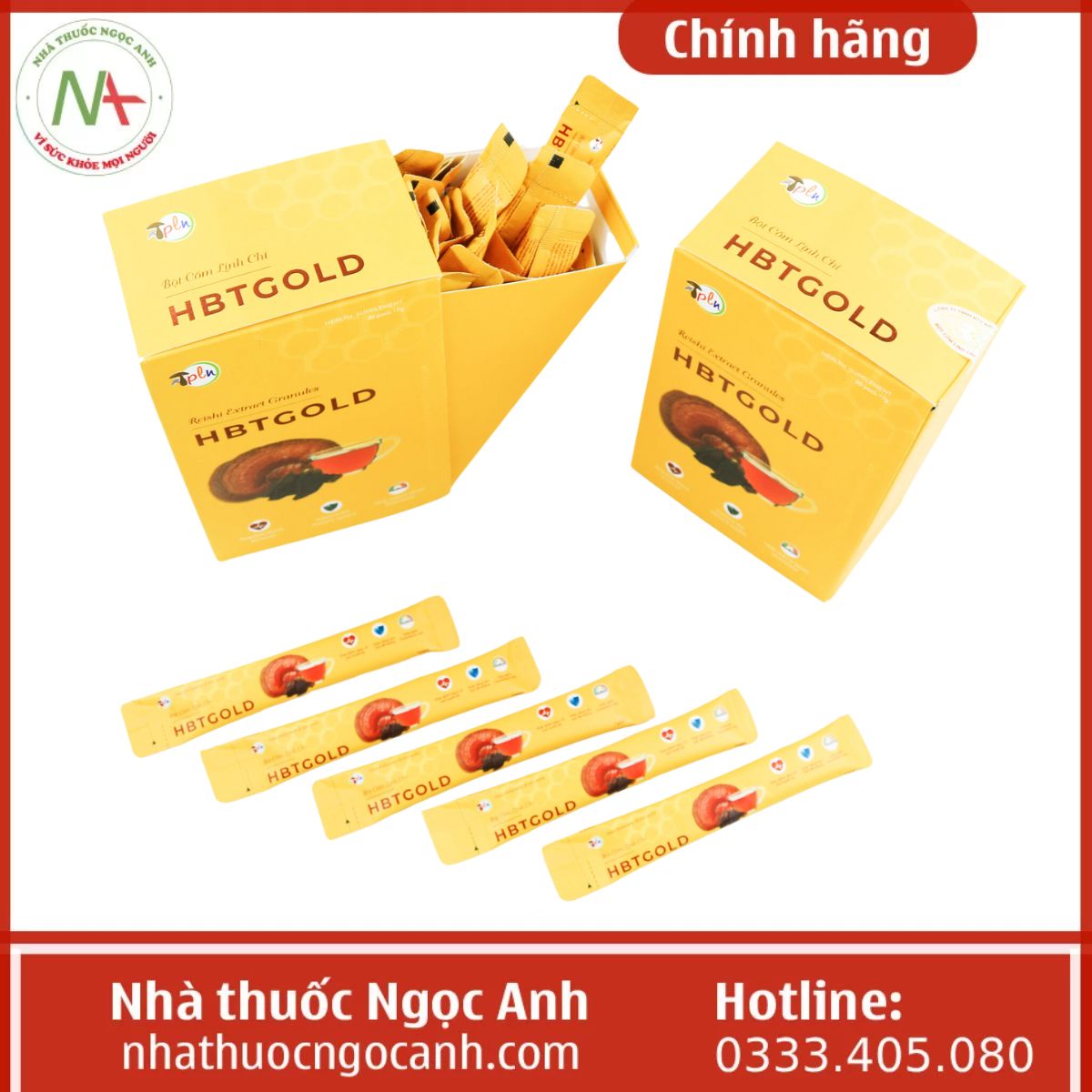 Bột Cốm Linh Chi HBTGOLD