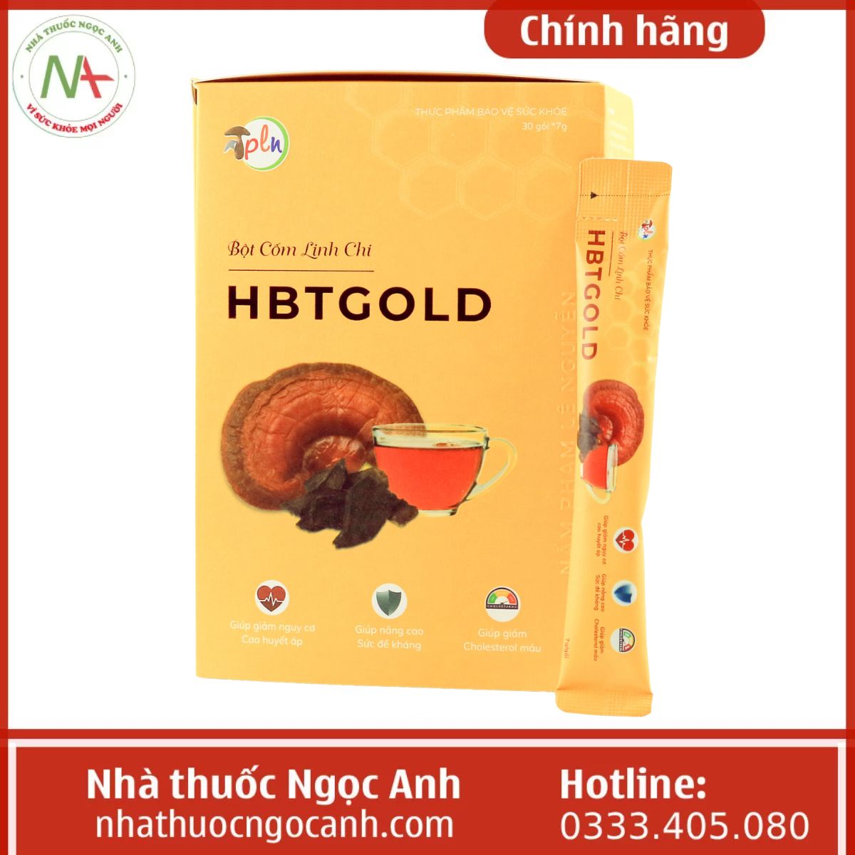 Bột Cốm Linh Chi HBTGOLD