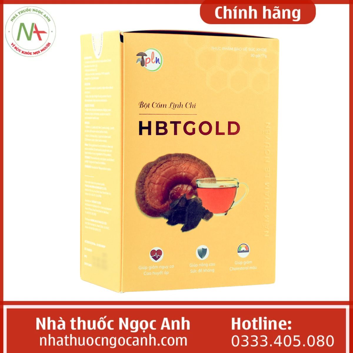 Bột Cốm Linh Chi HBTGOLD