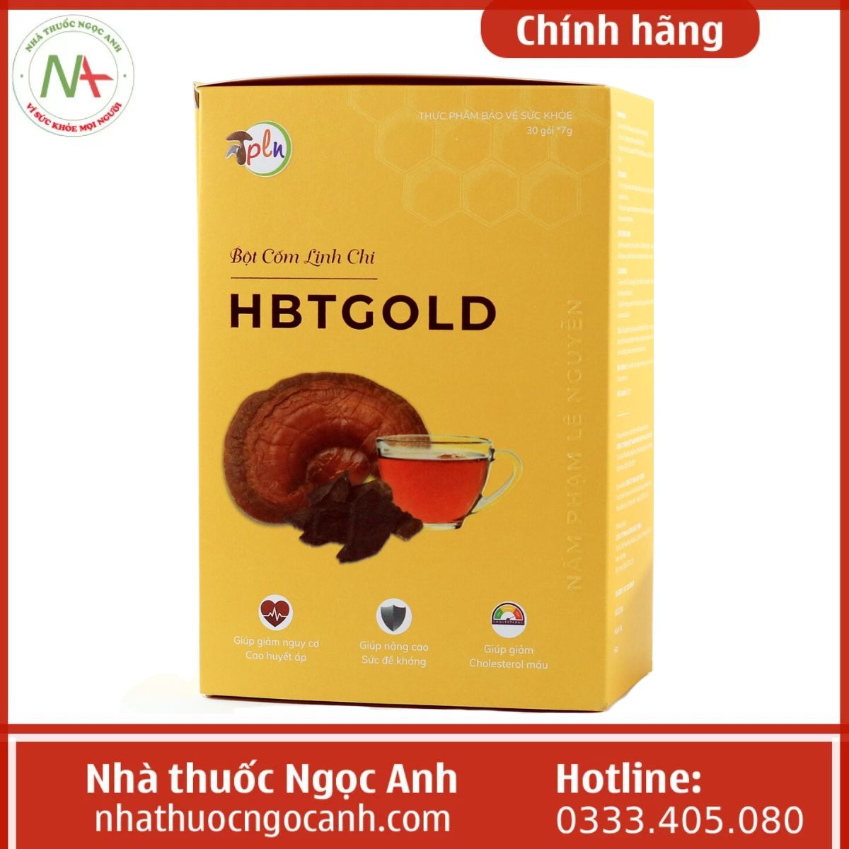 Bột Cốm Linh Chi HBTGOLD