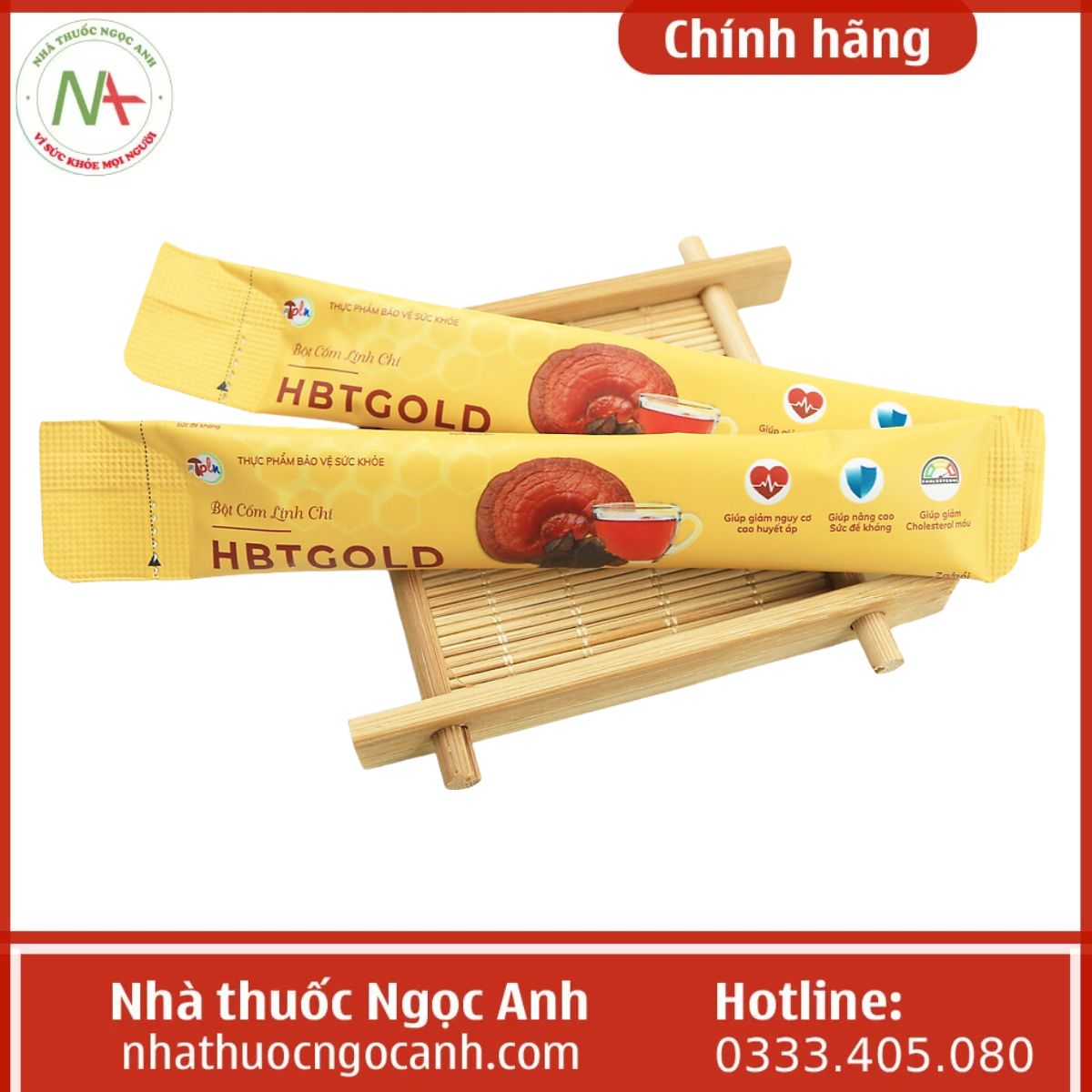 Bột Cốm Linh Chi HBTGOLD