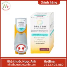 Breztri aerosphere 160mcg/7.2mcg/5mcg