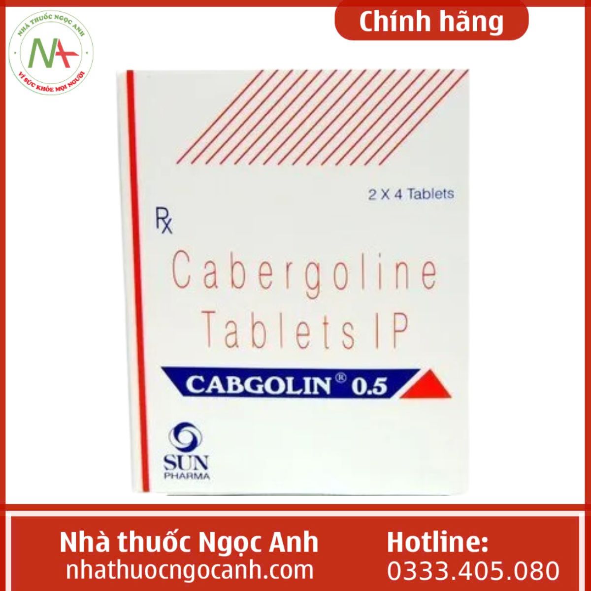 thuốc Cabgolin 0.5