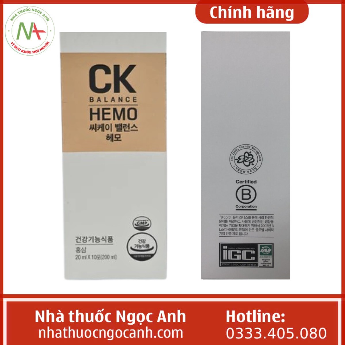 CK Balance Hemo Jin