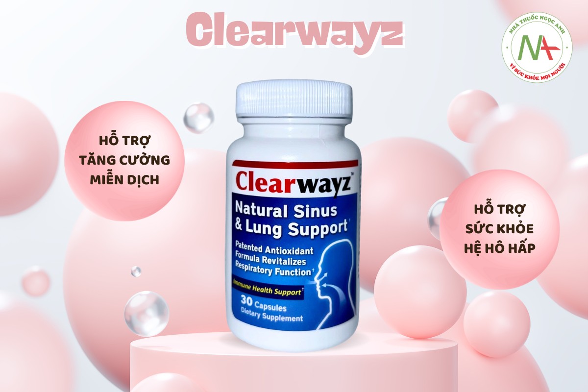 Clearwayz hỗ trợ tăng cường miễn dịch