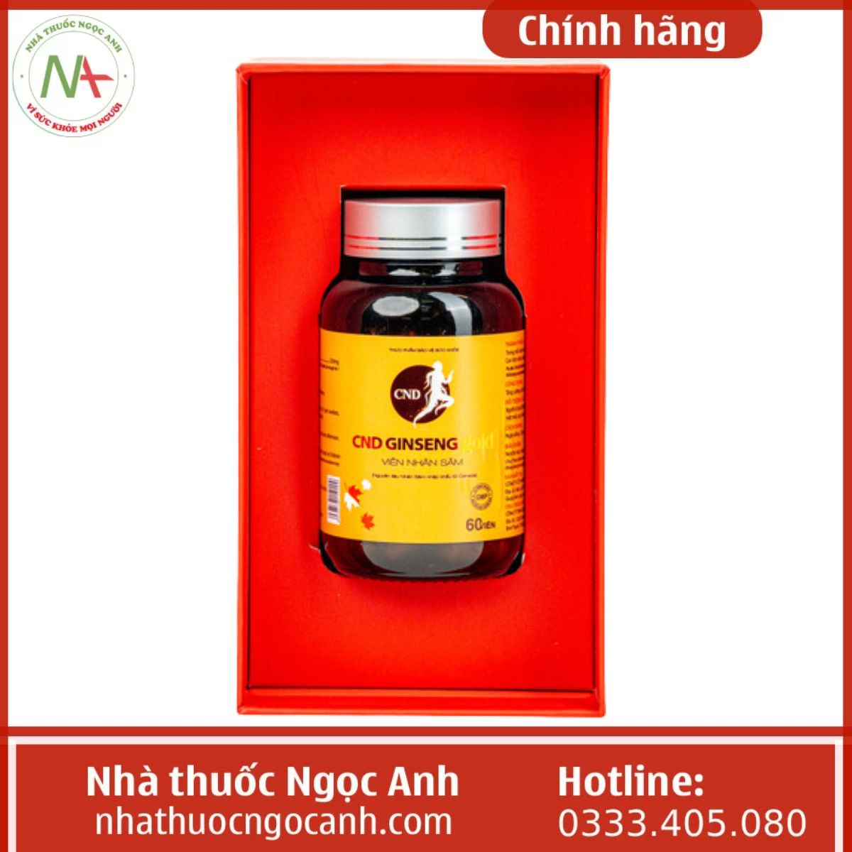 CND Ginseng Gold Viên Nhân Sâm