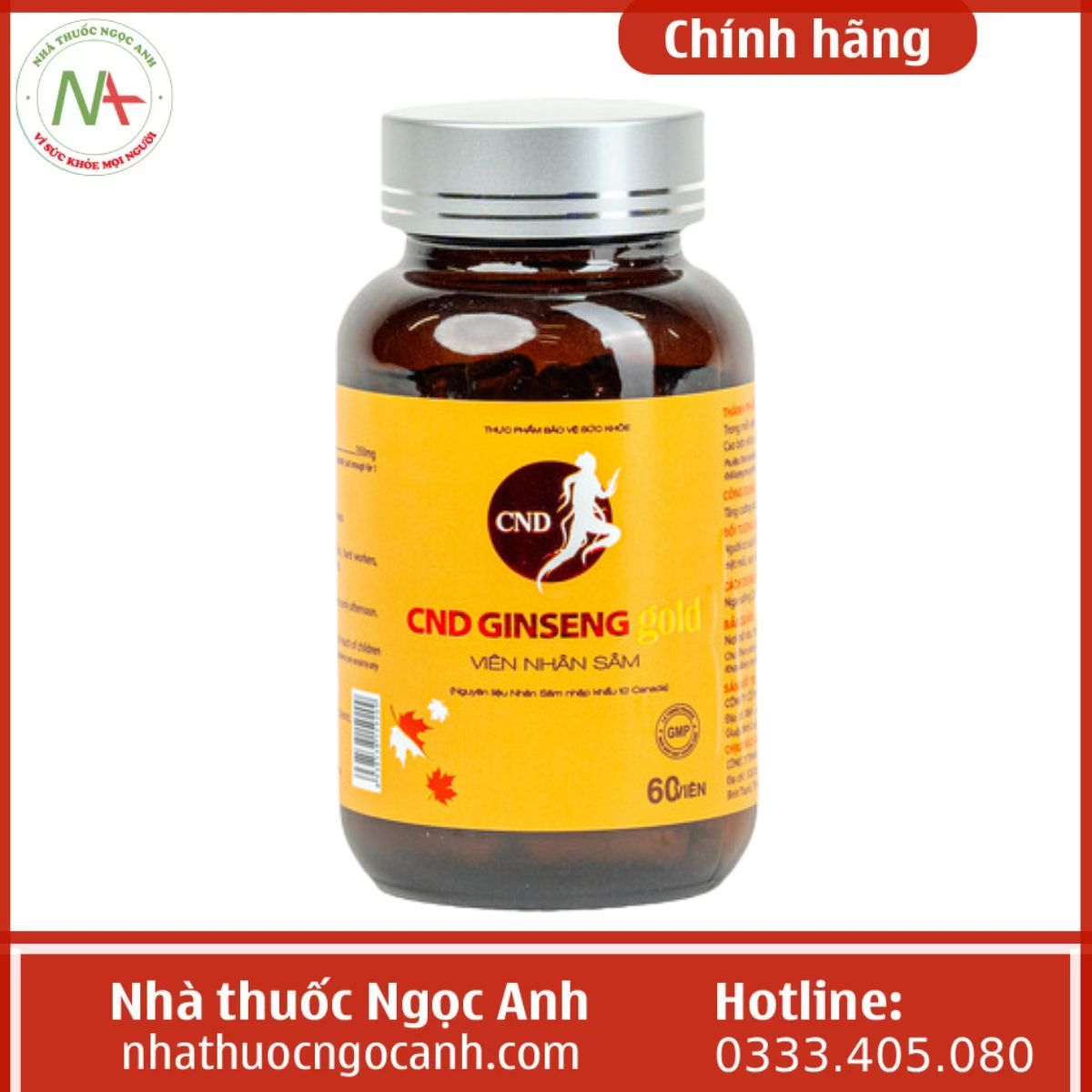 CND Ginseng Gold Viên Nhân Sâm