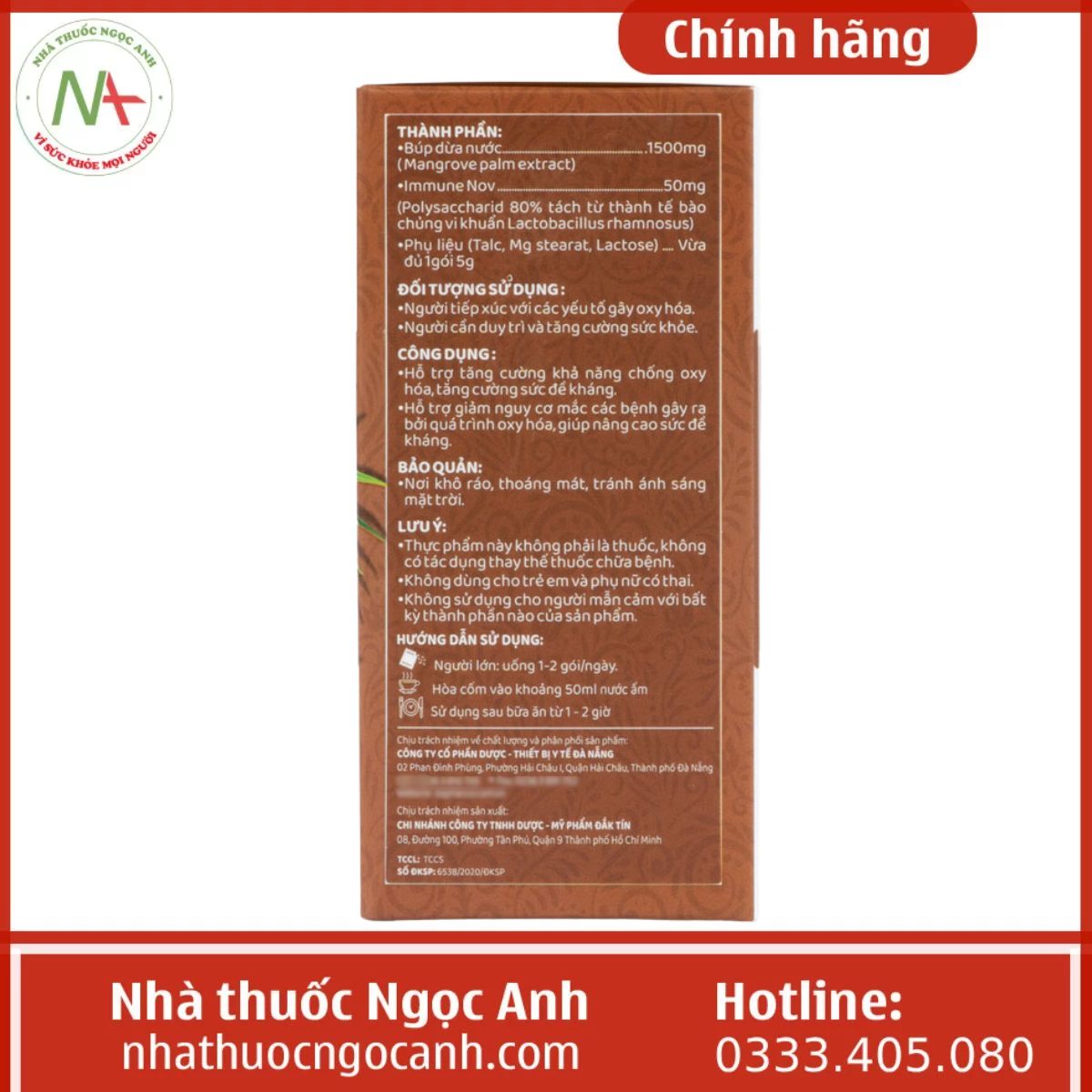 Cốm búp dừa Imuna Coco