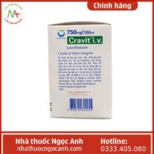 Cravit I.V 750mg/150ml