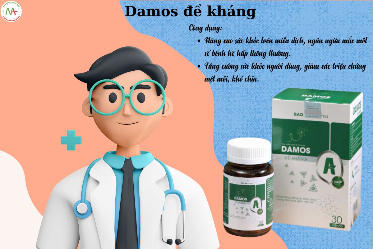 Tác dụng của Damos đề kháng