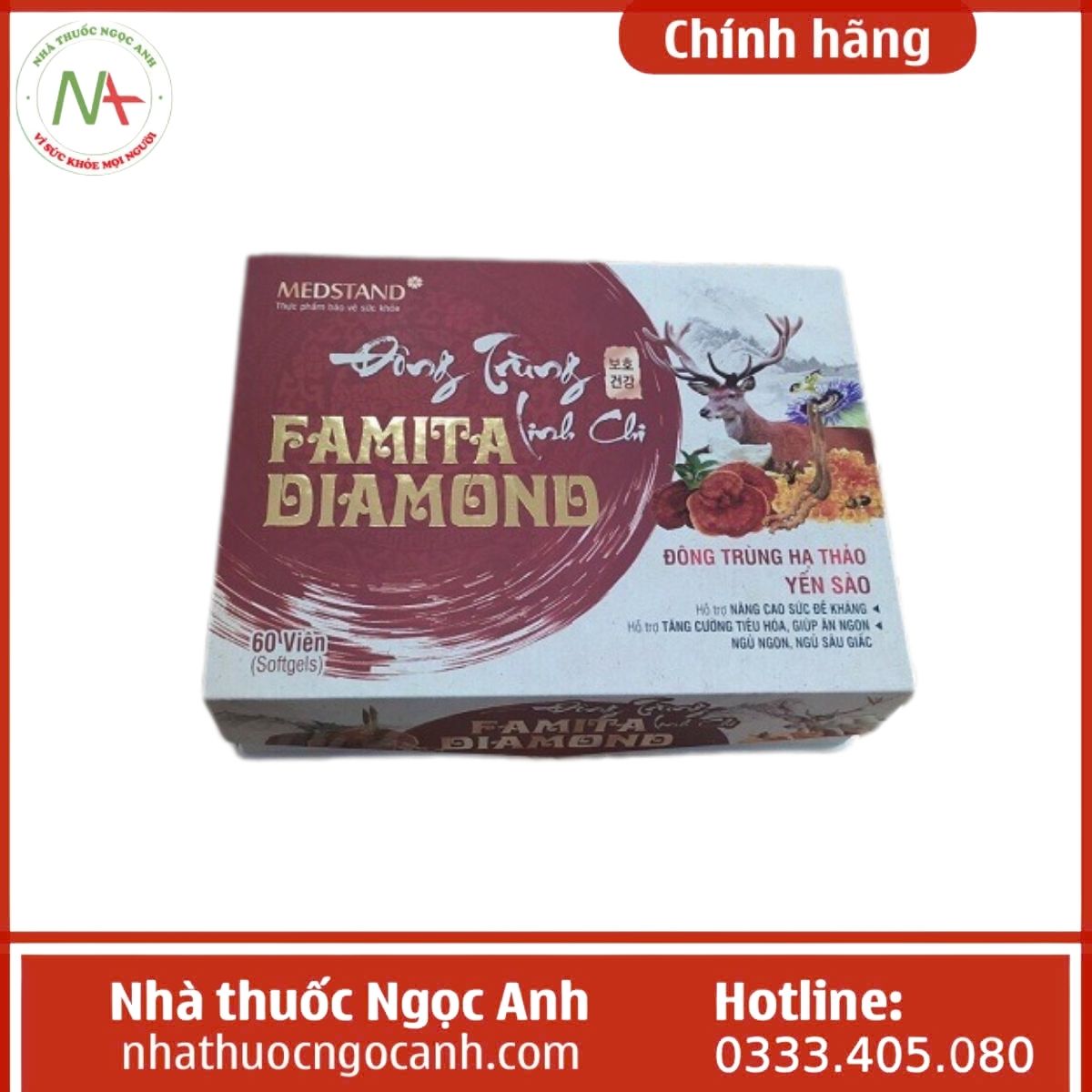 Đông Trùng Linh Chi Famita Diamond