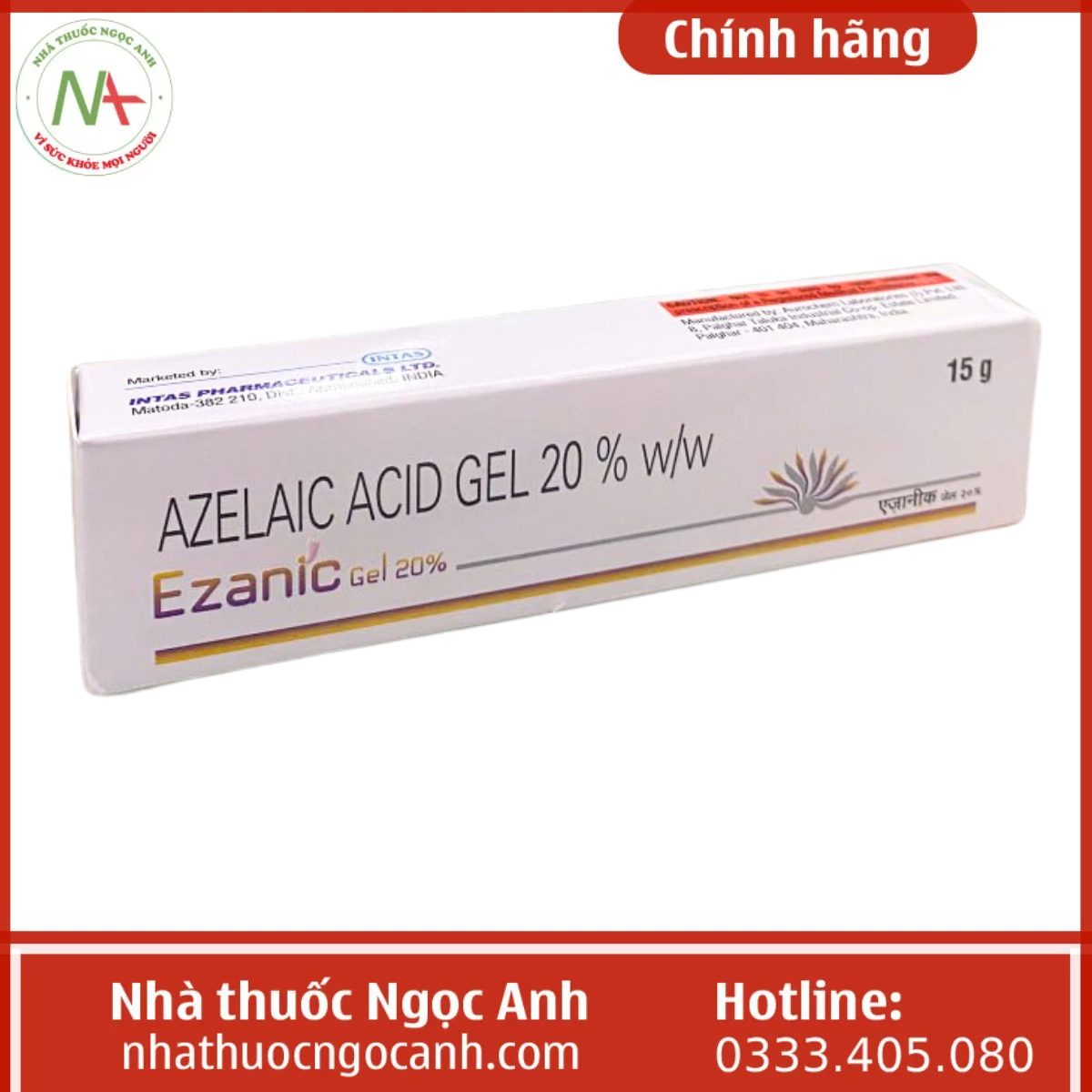 Ezanic Gel 20%