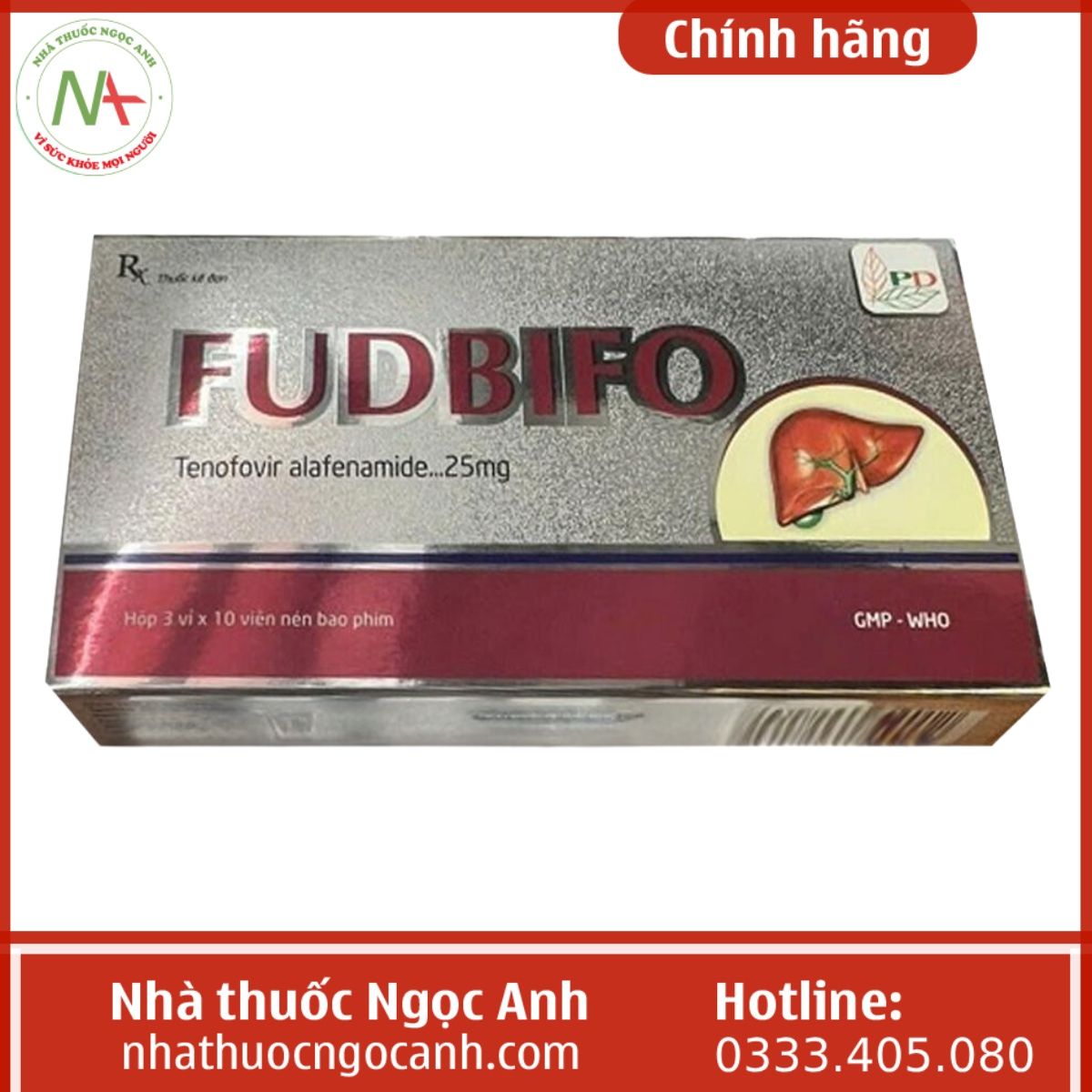 Thuốc Fudbifo 25mg