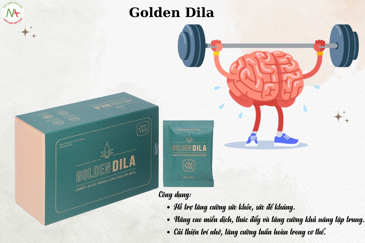 Tác dụng của Golden Dila