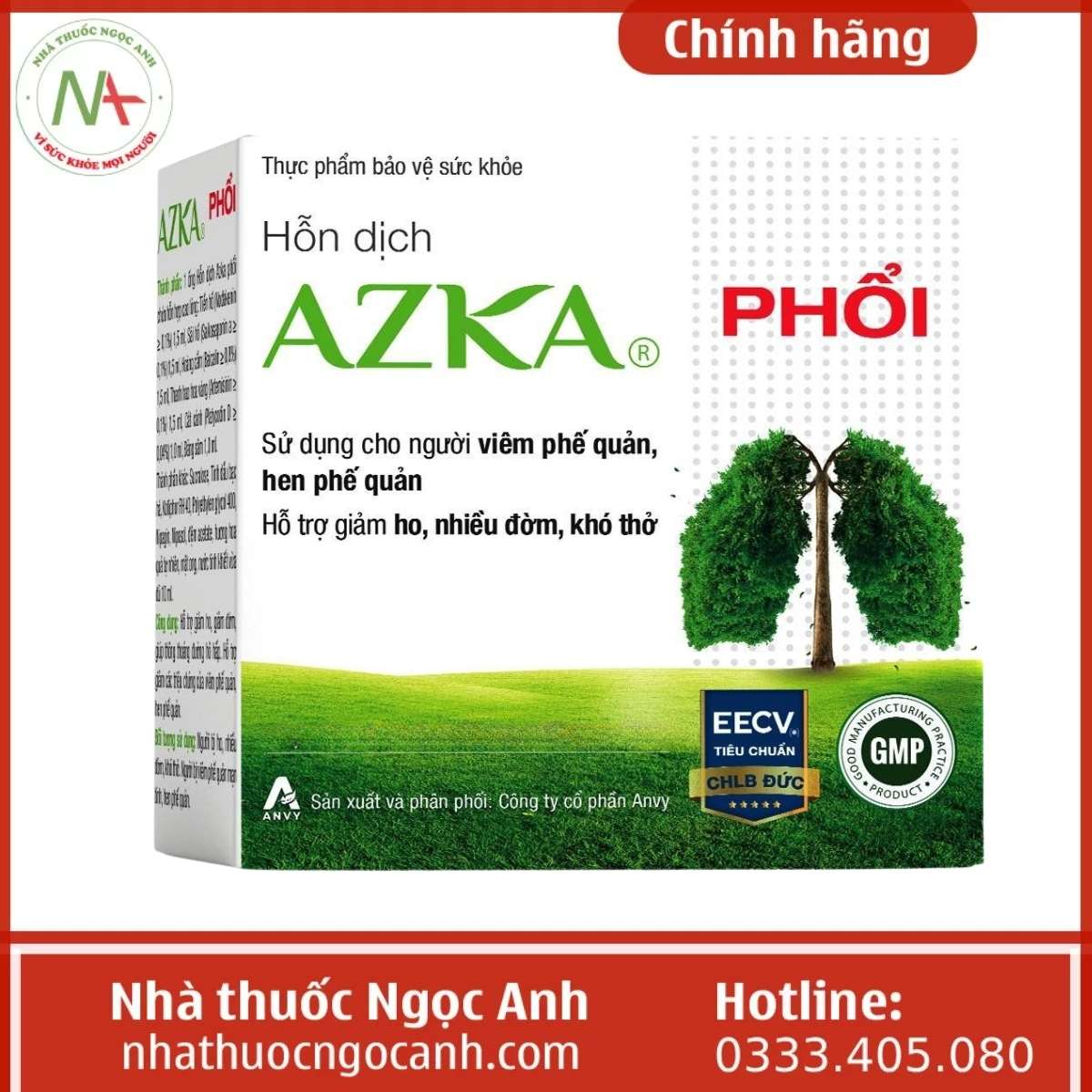 Hỗn dịch Azka Phổi