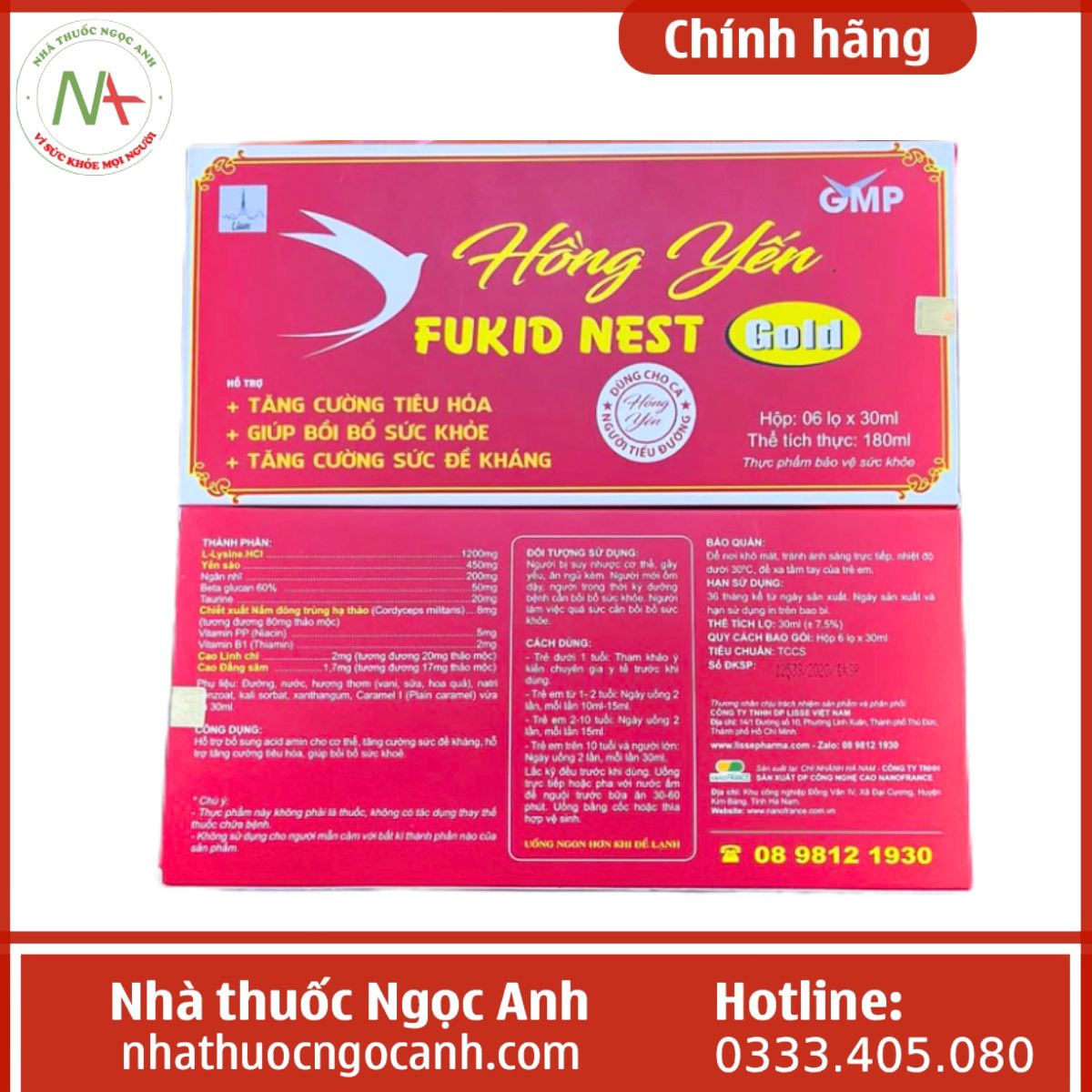 Hồng Yến FUKID Nest Gold