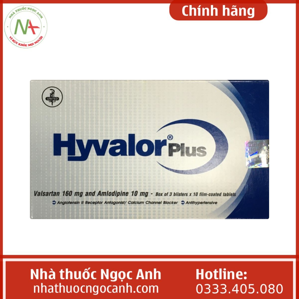 Hyvalor Plus 160mg/10mg