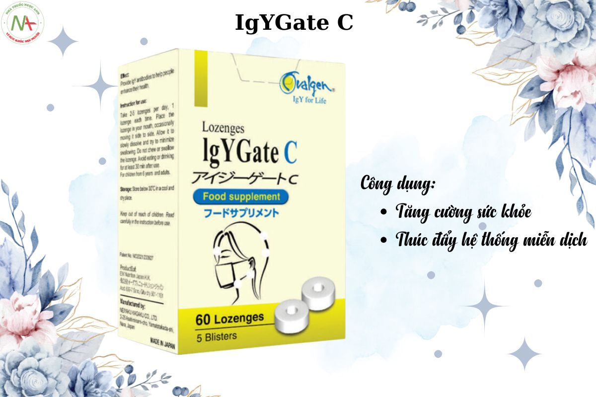 Tác dụng của IgYGate C