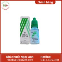 Thuốc nhỏ mắt 2% Isopto Carpine