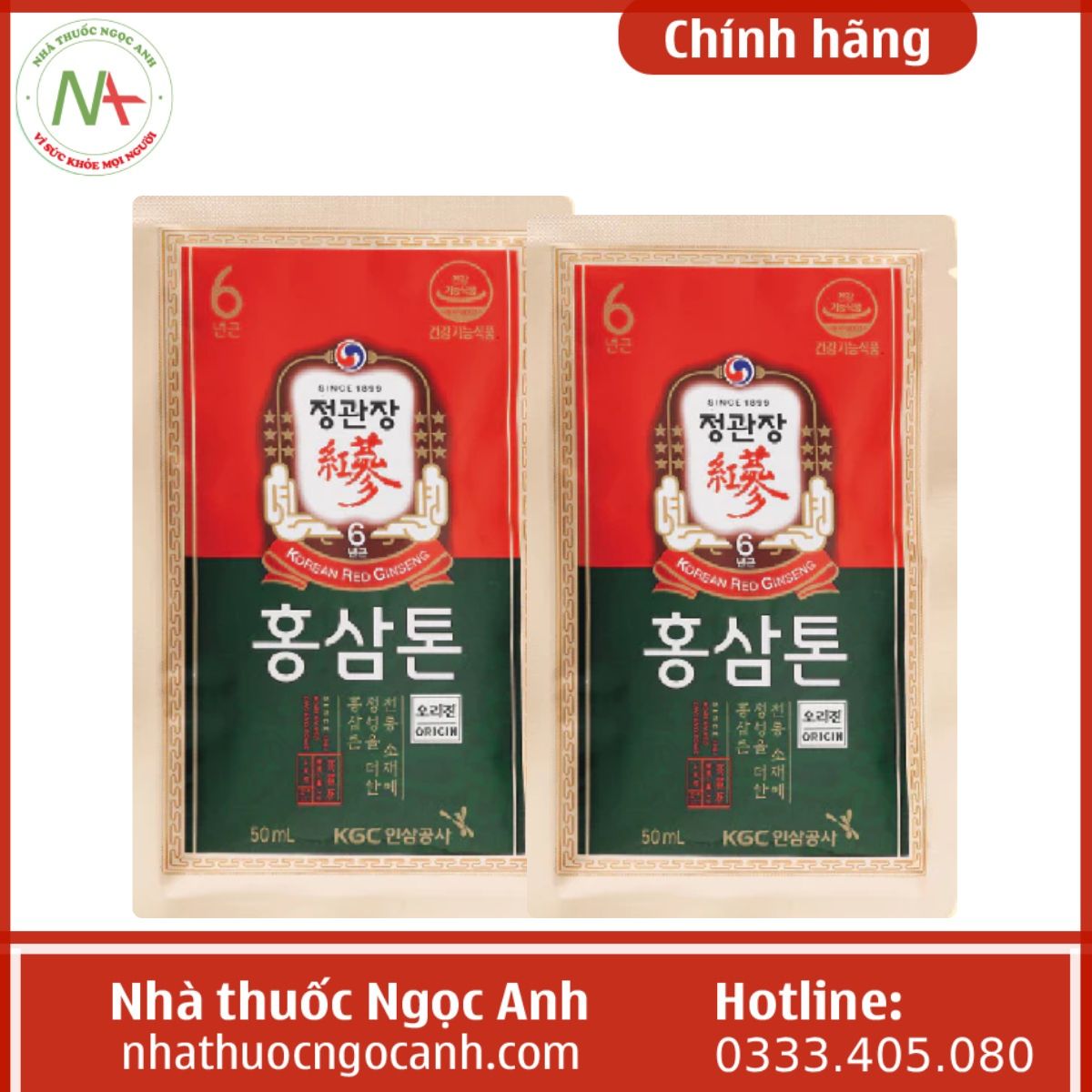 Korean Red Ginseng Tonic Origin