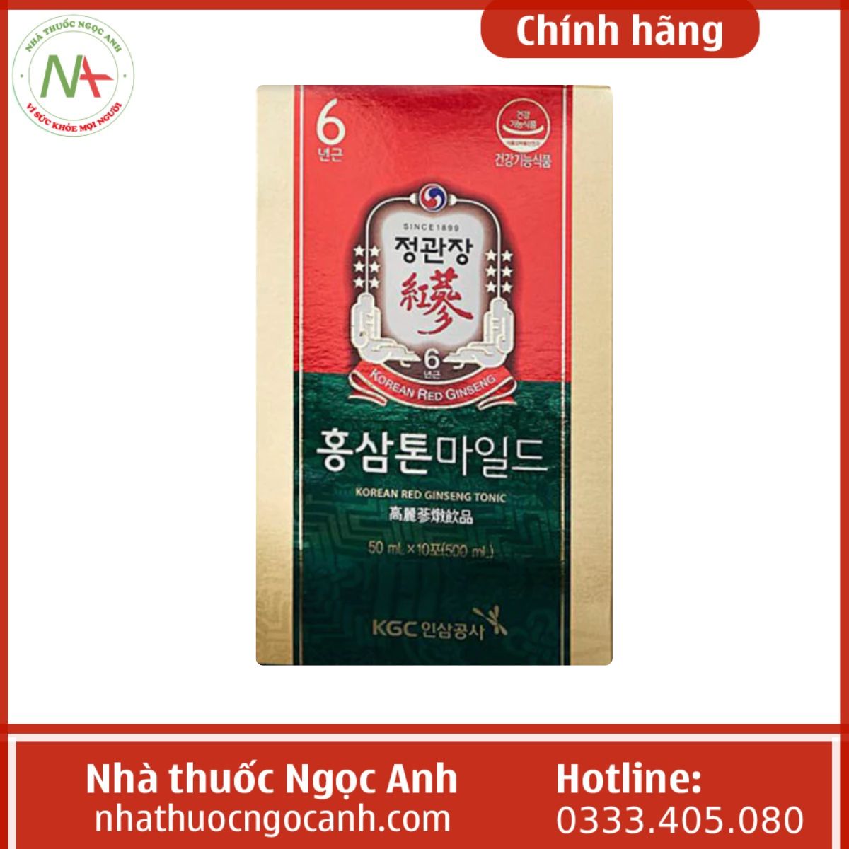 Korean Red Ginseng Tonic Origin