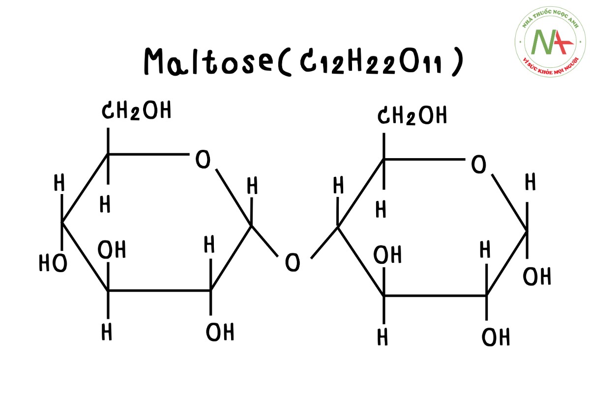 Công thức cấu tạo của Maltose