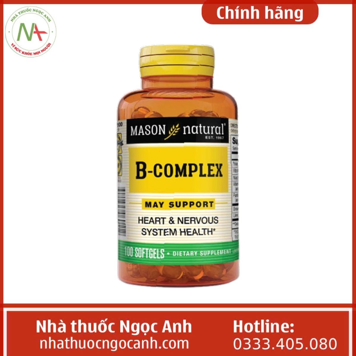 Mason Natural B-Complex