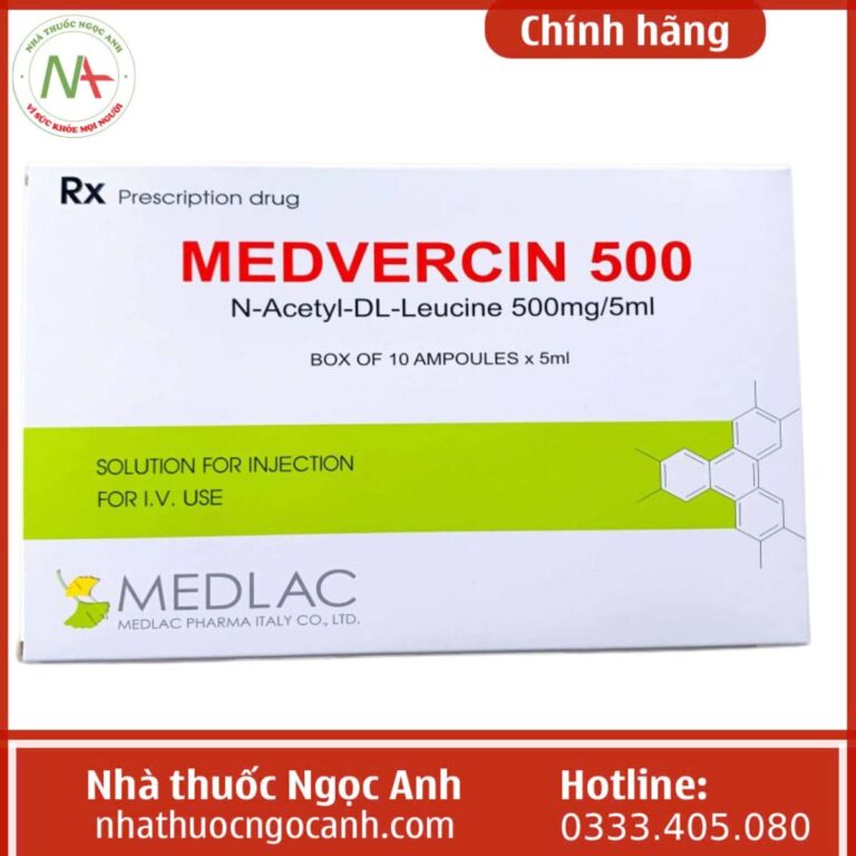 thuốc Medvercin 500