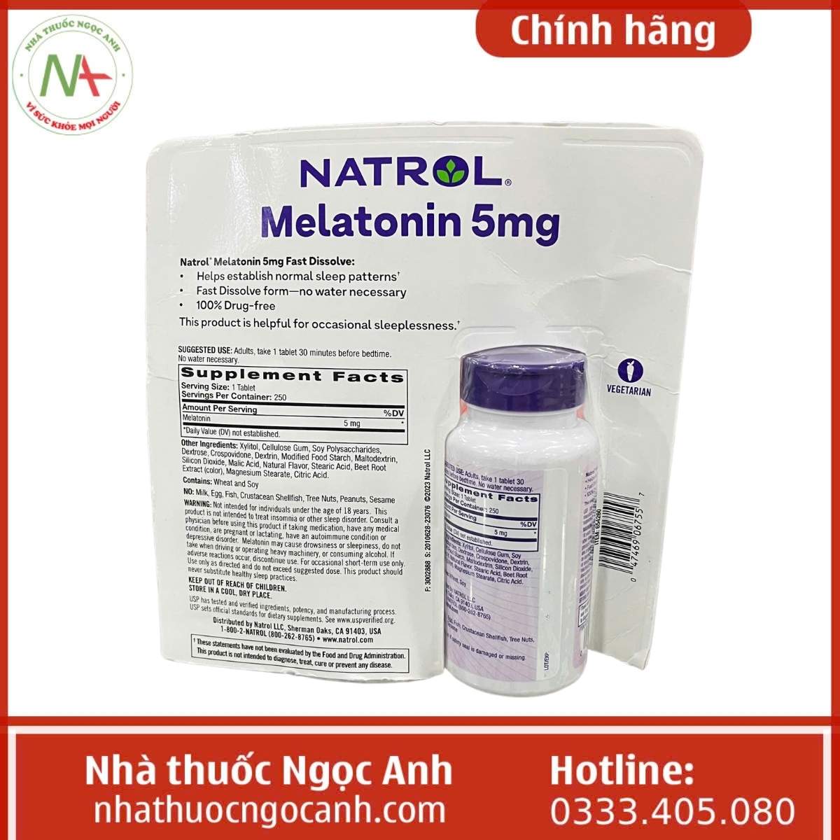 Natrol Melatonin Sleep 5mg