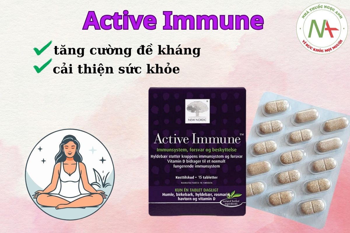 New Nordic Active Immune tăng cường đề kháng, cải thiện sức khỏe