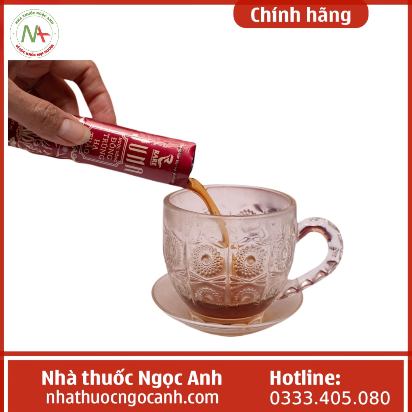 Nước uống đông trùng hạ thảo Juna