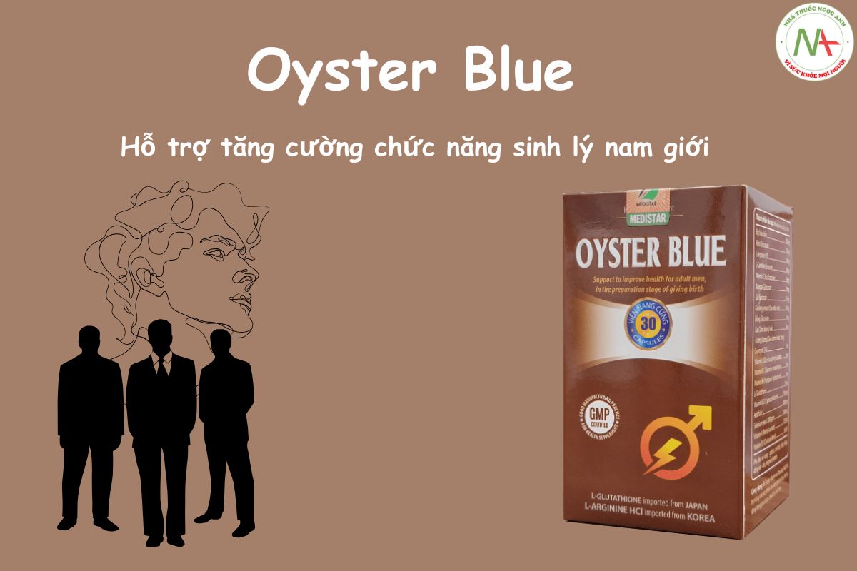 Oyster Blue hỗ trợ tăng cường sinh lý nam giới