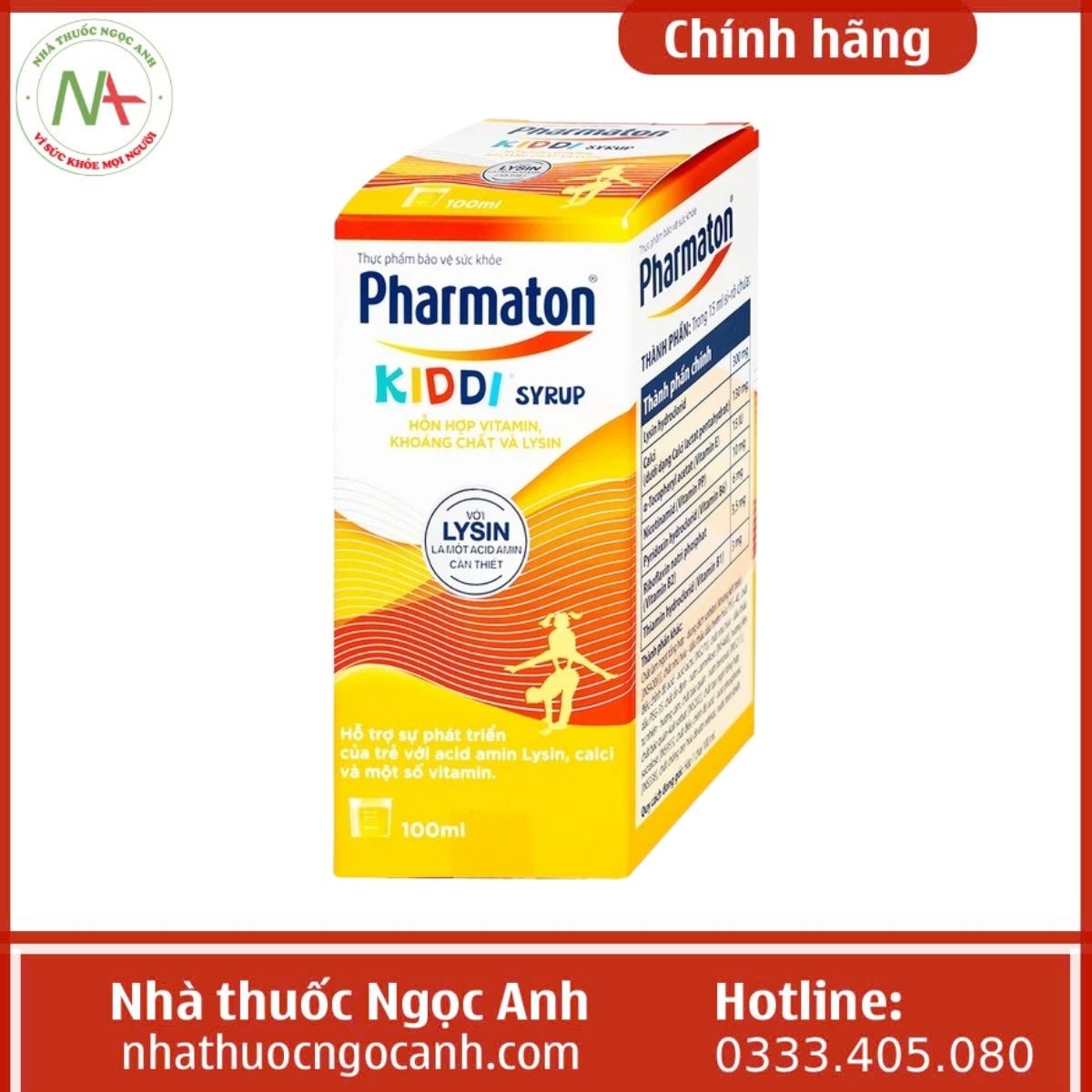 Siro Pharmaton Kiddi 100ml