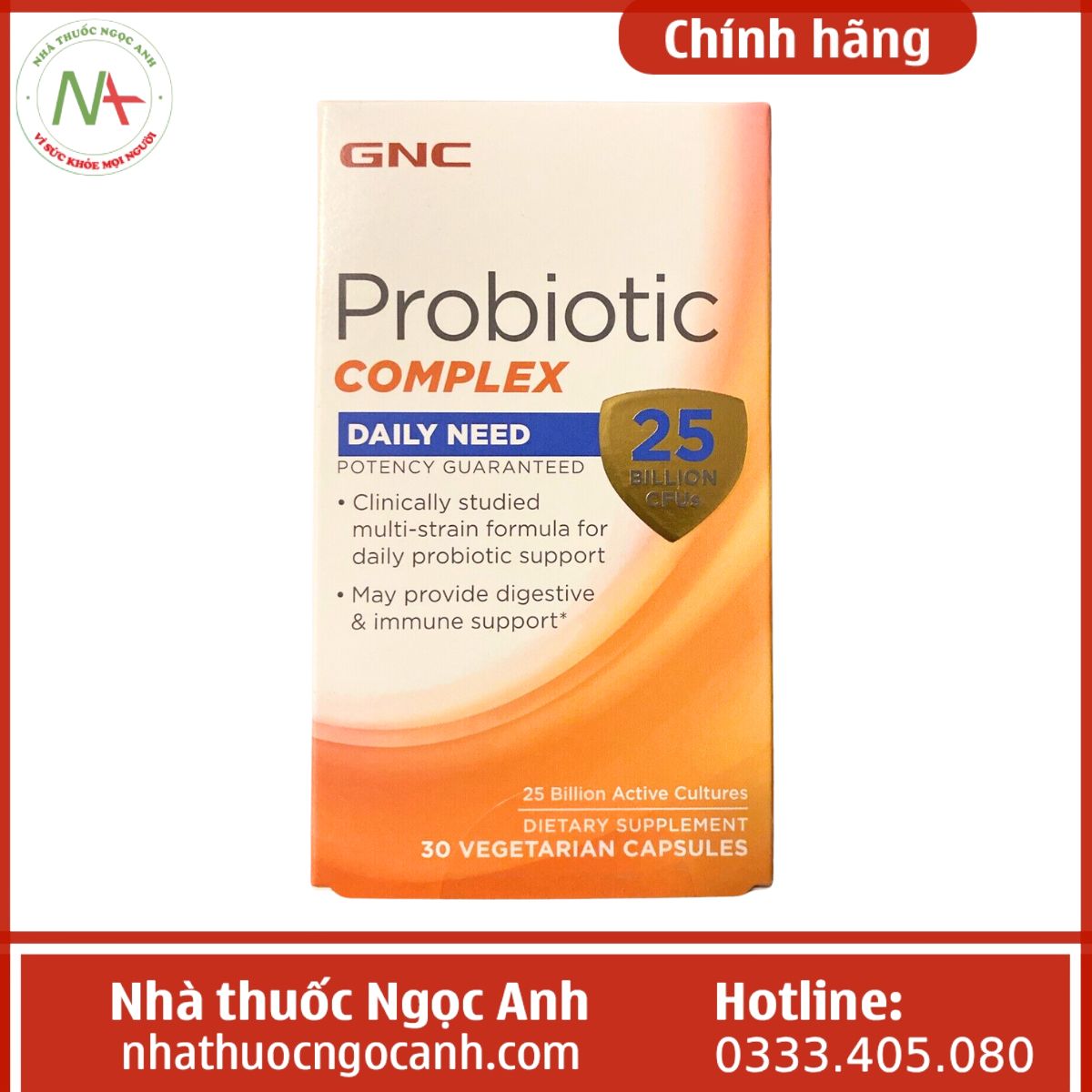 Probiotic Complex 25 Billion CFUS