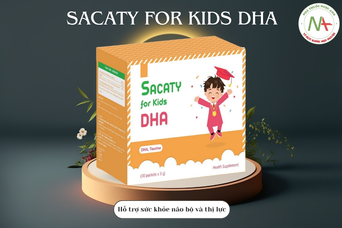 Sacaty For Kids DHA hỗ trợ sức khỏe não bộ và thị lực