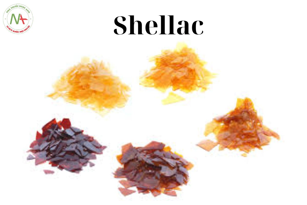 Shellac có màu từ vàng nhạt đến nâu sẫm