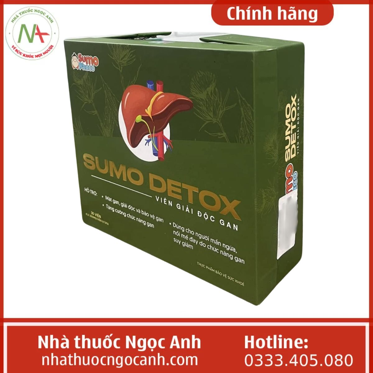 Sumo Detox Viên Giải Độc Gan