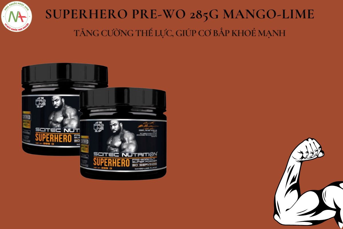 Superhero Pre-Wo 285G Mango-Lime