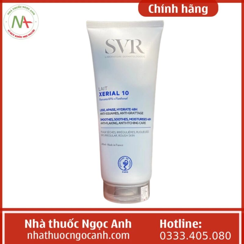 Lait Corporel Réparateur SVR Xerial 200 ml